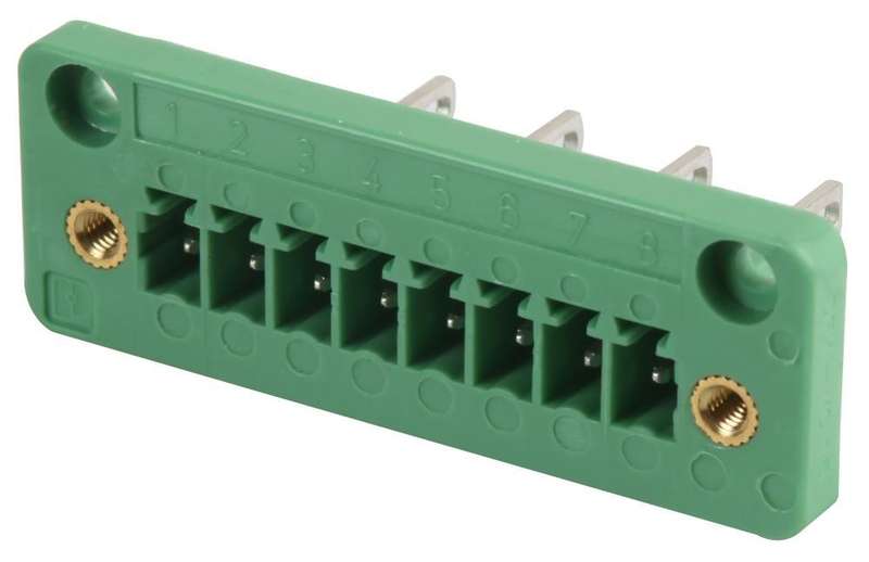 Phoenix Contact (DFK-MC 1,5/ 8-GF-3,81) Terminal Block, Header, 3.81 mm
