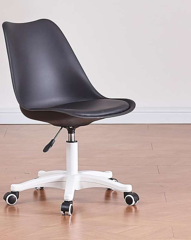 Modern Stylish Office Desk Chairs- 4 Pack-Black