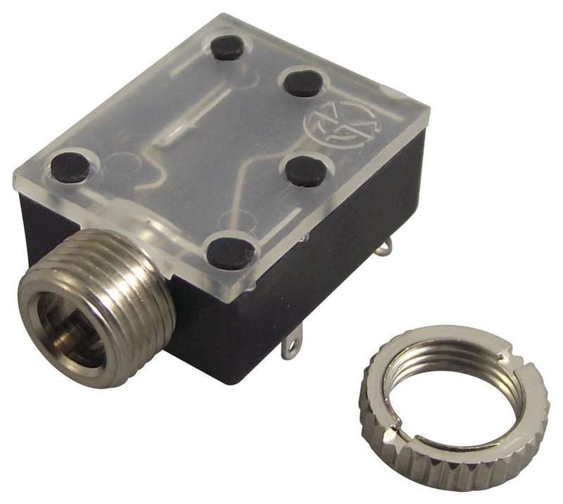 Lumberg (1503 17) Phone Audio Connector, 3 Contacts, Jack, 3.5 mm