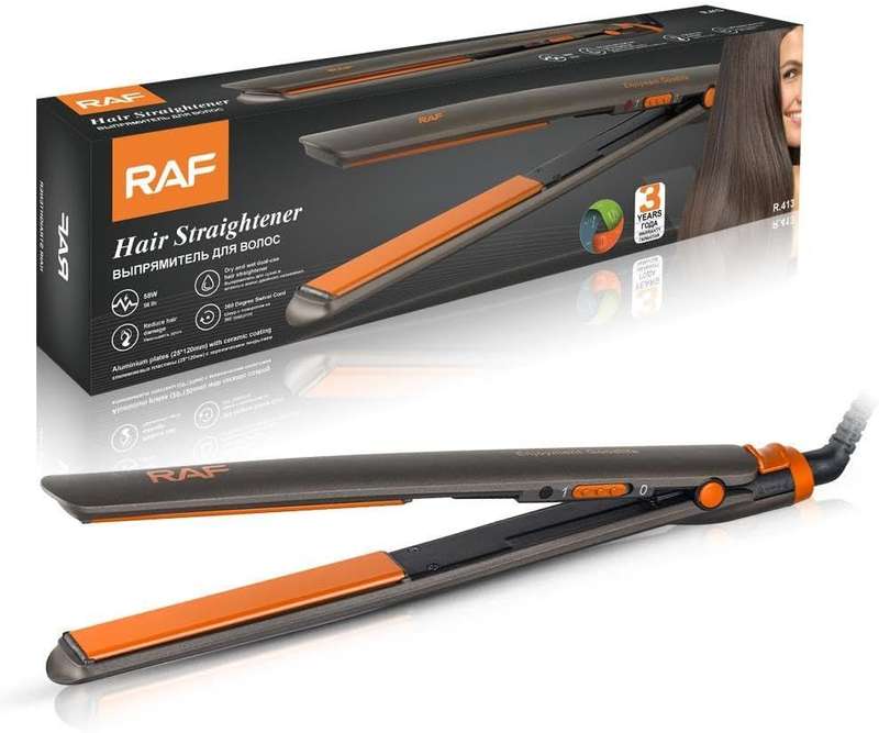 RAF 2-in-1 Hair Straightener Fast Heating R.4130