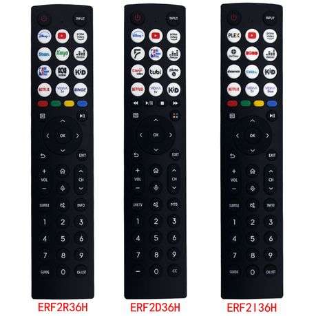 Replacement Remote Control ERF2R36H ERF2136H for Hisense 4K UHD Smart TV