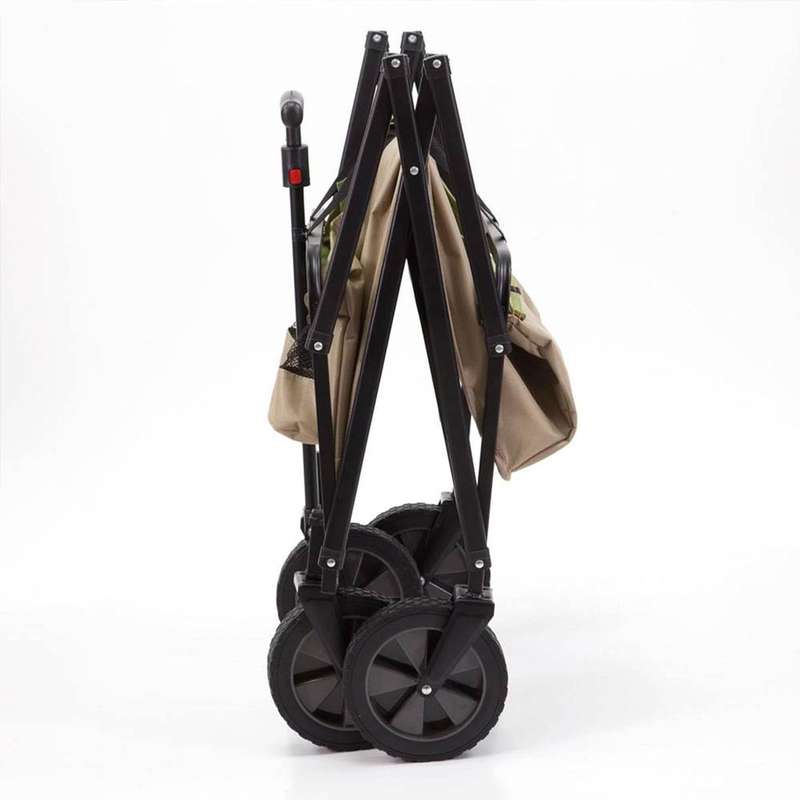 Foldable Camping Wagon/Foldable Trolley - Beige