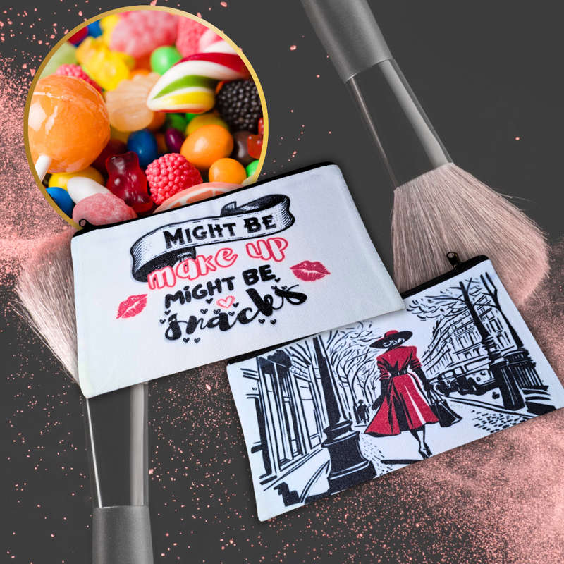 Makeup Bag - Might Be Makeup, Might Be Snacks