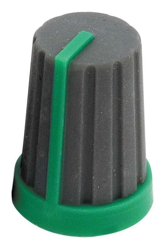 Multicomp Pro (MC21061) Knob, Splined Shaft, 6 mm, Rubber