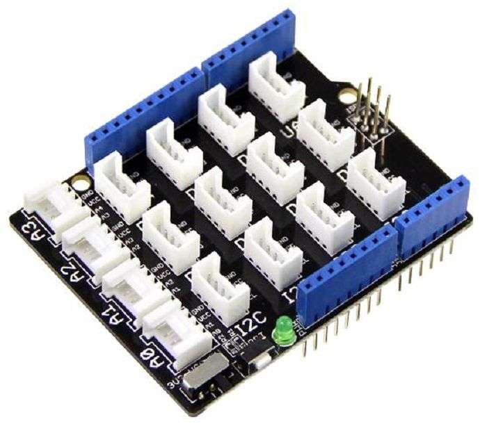 Seeed Studio (103030000) Base Shield, Grove, Arduino Development Board