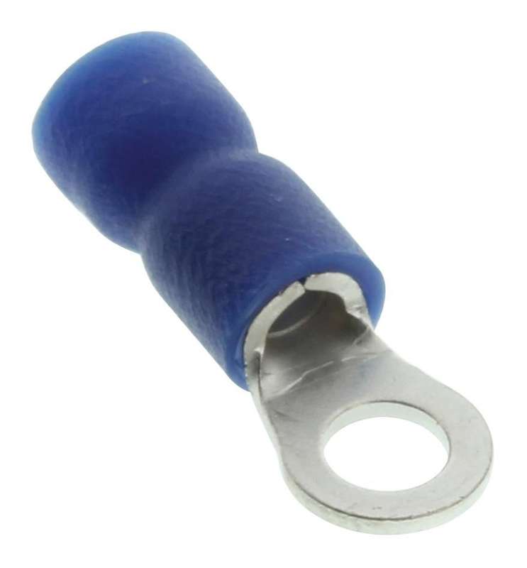 Multicomp Pro (RVES2-3.7) Ring Tongue Terminal, M3.5, #6, 14 AWG, 2.5 mm²