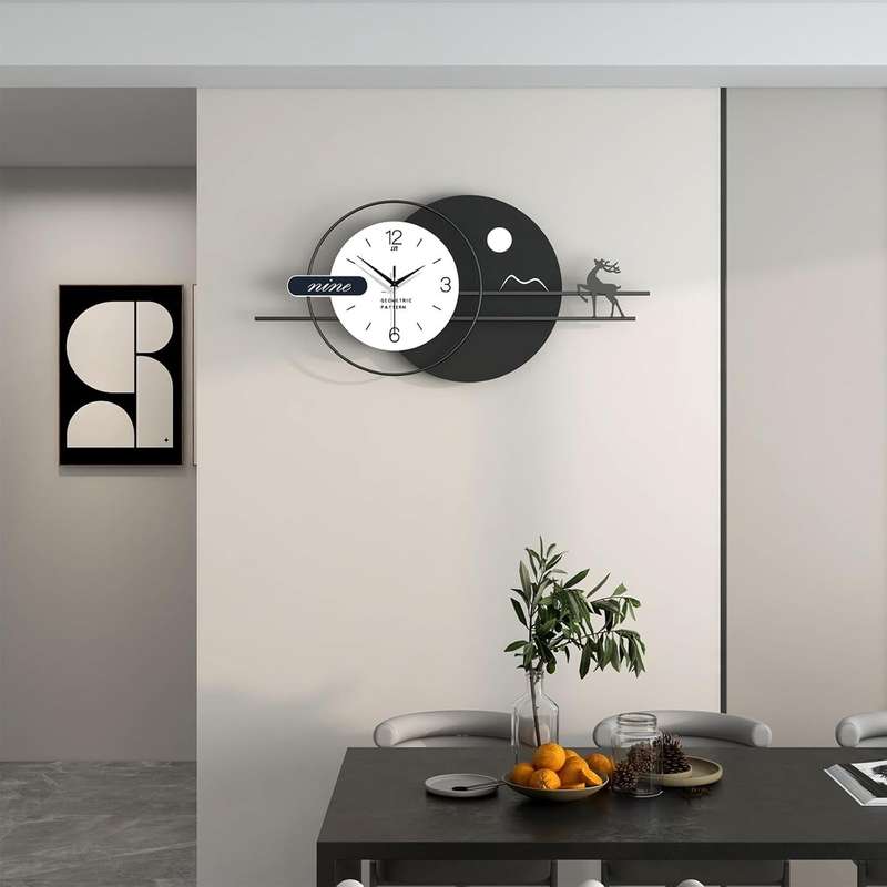 Extra Large Battery Operated Modern Wall Clock