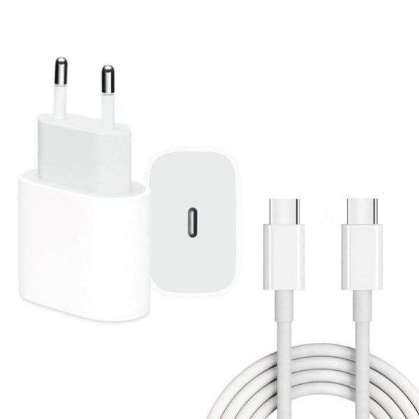 Fast Charging 25w Type-C Cable and Adapter Compatible for Samsung
