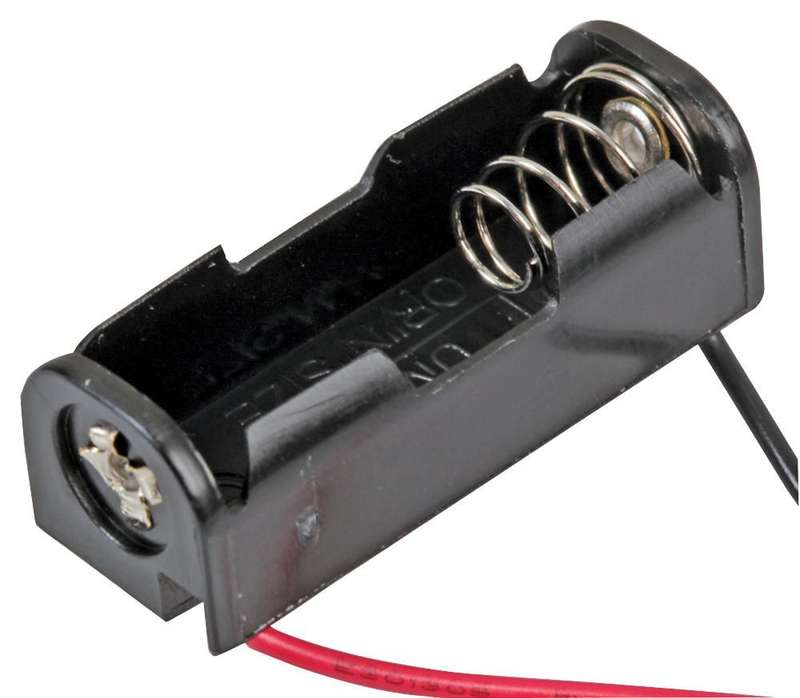 Multicomp Pro (MP000355) Battery Holder, Wire Leads, 1 x N