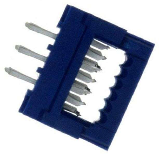 Amphenol (69830-006LF) IDC Connector, Board In Connector, 2.54 mm