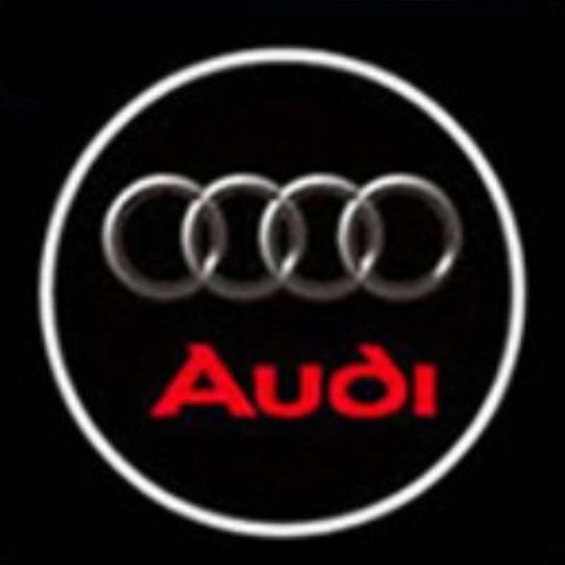 Wireless LED Car Door Projector Logo Light Audi