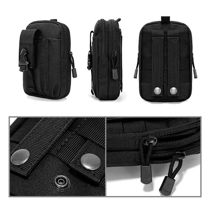 Outdoor Tactical Military Camouflage Waist Bag Portable Fanny Pack - Jungle