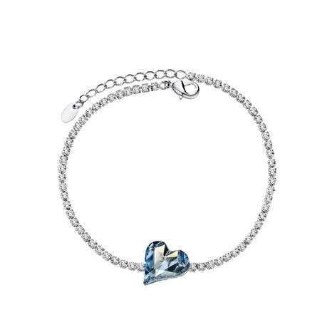 Bracelet Embellished with Austrain Heart Crystal