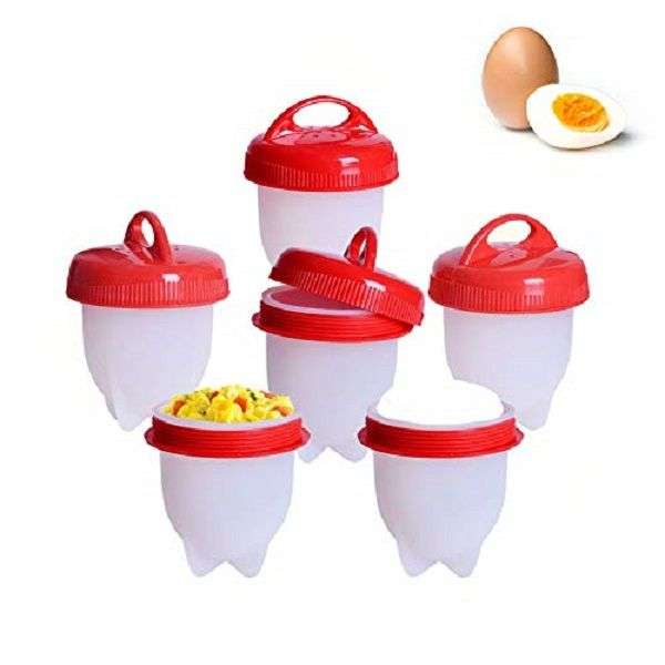 Silicone Egg Boil - 6 Pieces