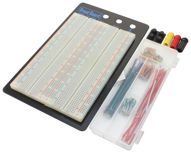 MCM (21-19080) Prototyping Kit - Breadboard - Jumper - 1260 Terminal Strips