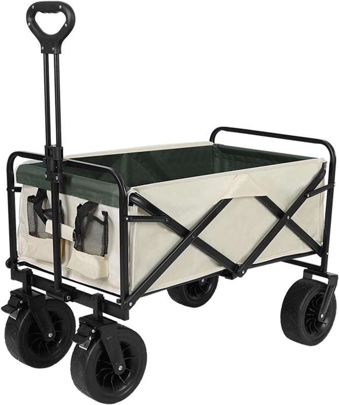 Large Portable Beach, Hiking, Camping, Shopping Trolley/Wagon