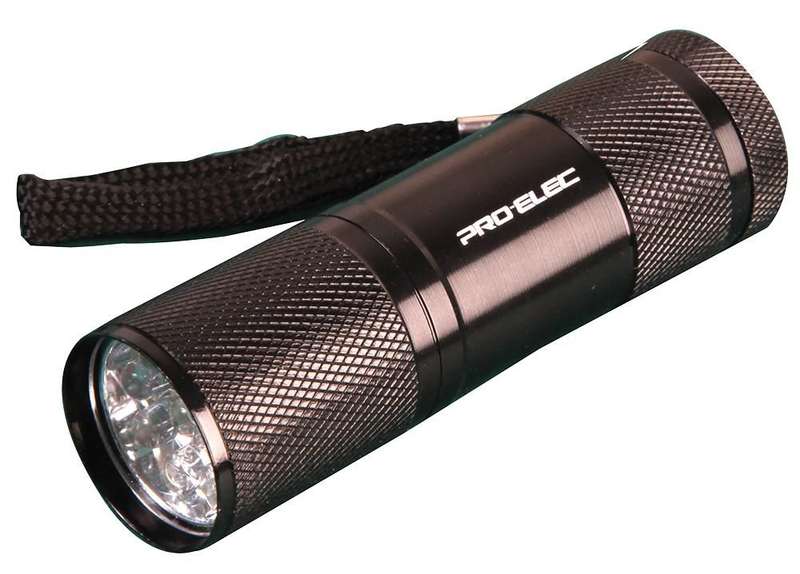 Pro Elec (PEL00003) LED Torch, 9 x LED, 35 lm, AAA x 3