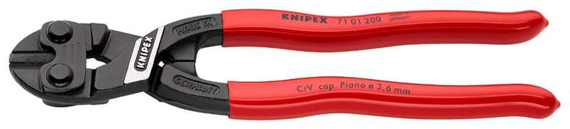 Knipex (71 01 200) Lever Action Centre Bolt Cutters with Precision Blades