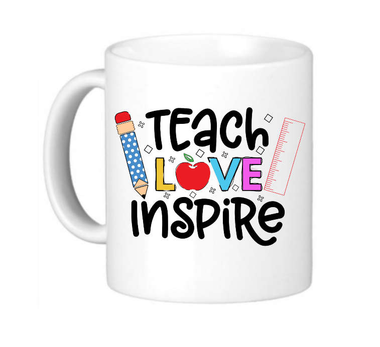 Teacher Appreciation Gift - Teach Love Inspire