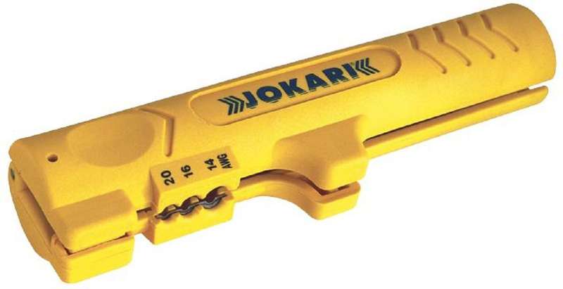 Jokari (30140) No. 14 Flat Cable Striper with a Working Range up to 12mm