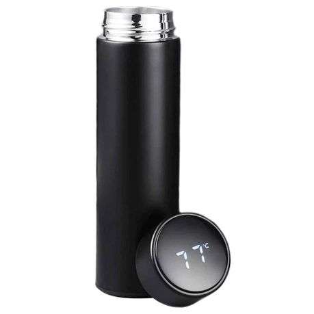 Stainless Steel Led Display Thermos Bottle