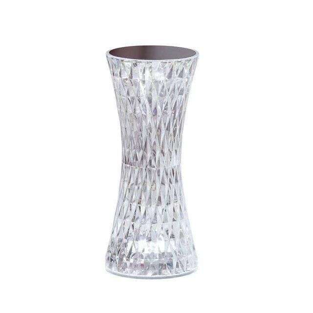 Rechargeable Crystal Diamond Multicolour Touch Desk Lamp
