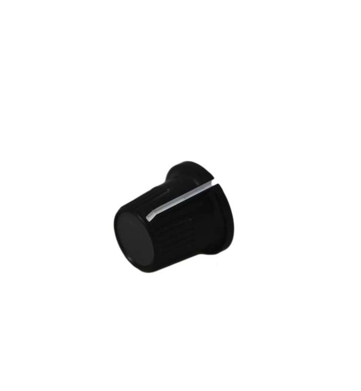 Multicomp Pro (CF-P1-01-S(6.4)E) Knob, Round Shaft, 3.2 mm, Plastic