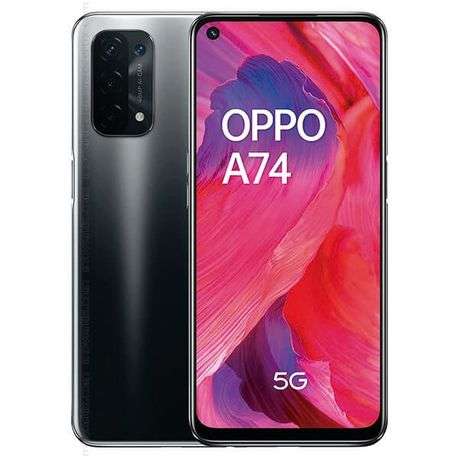 Oppo A74 5G 128GB Dual Sim - Fluid Black (New-Sealed)