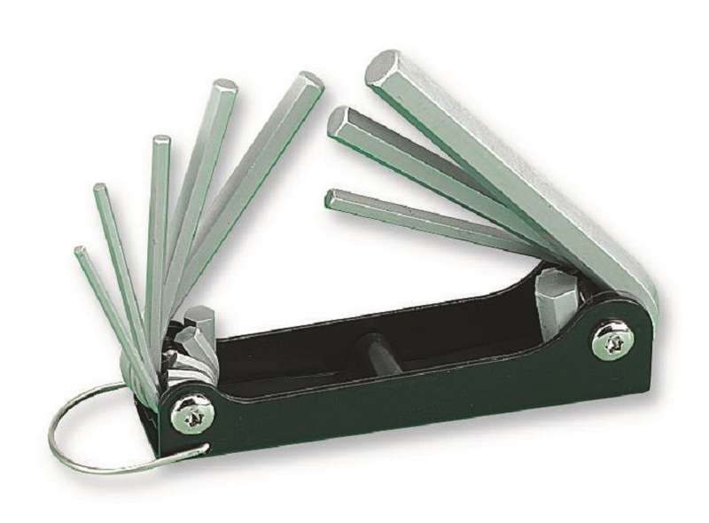 Duratool (08OMFHK3AS1E) Hex Key Set, Long, 2mm to 10mm, 8 Pieces