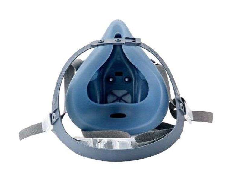 3M 7502 Medium Respirator Medium Size, Valved Half Facepiece