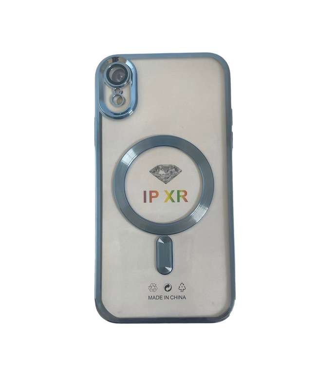 Cover Case for iPhone XR Compatible with Mag Safe Charging - Metallic