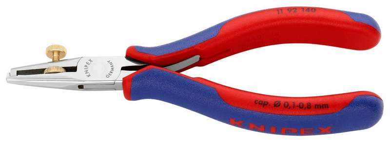 Knipex (11 92 140) Wire Stripper, 0.1mm to 0.8mm, Capacity, Single