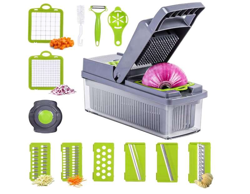 14 Pieces vegetable slicer