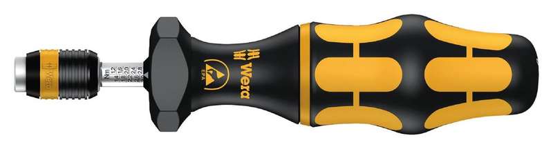 Wera (7441 ESD) Torque, Screwdriver, ESD, 0.25" Drive