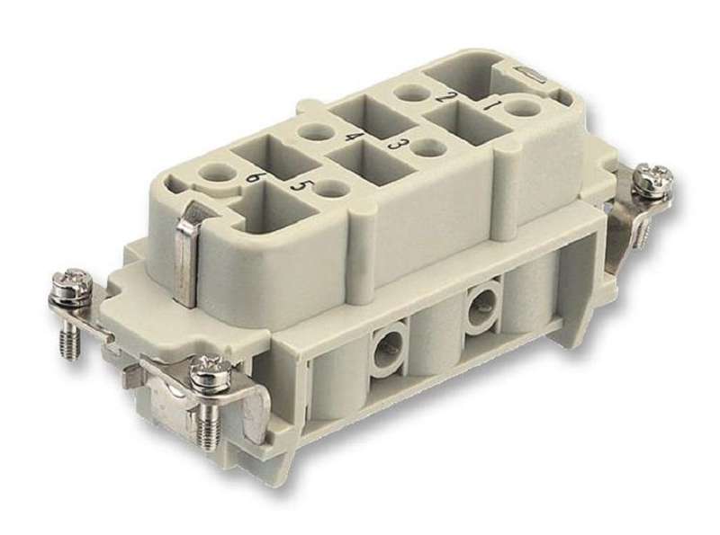 Harting (0931 006 2701) Heavy Duty Connector, 7 Contacts, 16B, Receptacle