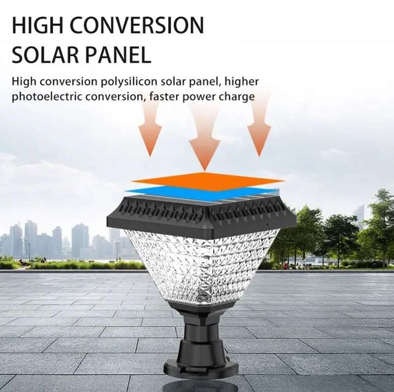 Solar Powered Garden Light RGB With Remote