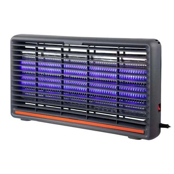 12W Electric LED UV Lamp Mosquito Killer w/ Chain Hook