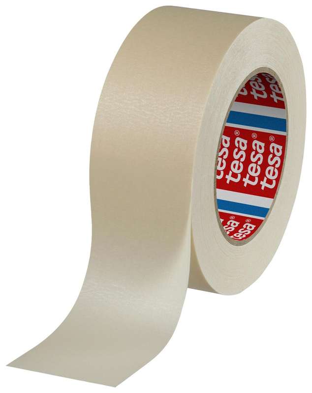 Tesa - Masking Tape, Crepe Paper, 50 mm x 50 m