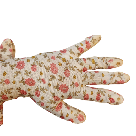 Garden Gloves -4 pack Rubberised palm and fingers
