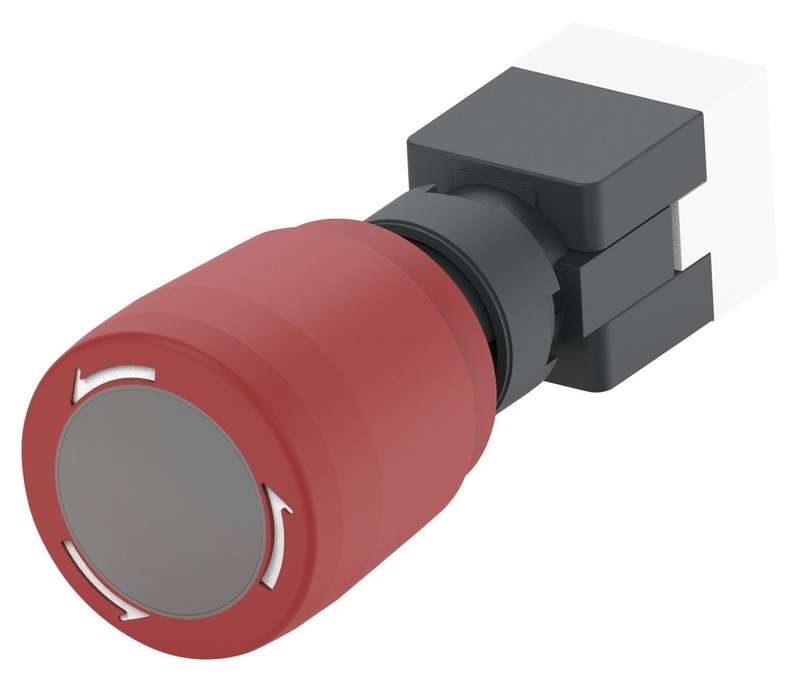 TE Connectivity (PBES16L3AR) Emergency Stop Switch, 3 A, 125 V