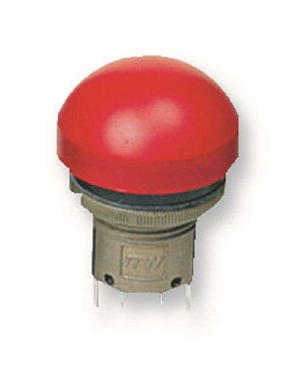 Itw Switches (76-9450/439088R) Industrial Pushbutton Switch, 76-94, 22.5 mm