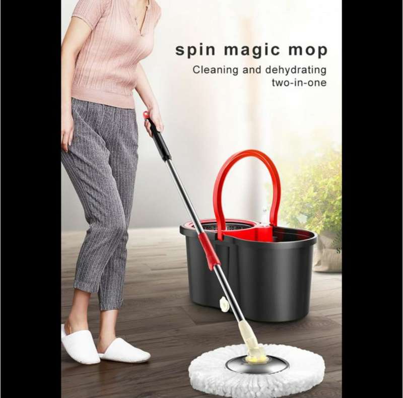 Floor Cleaning Tools Microfiber Easy Cleaning 360 Spin Mops