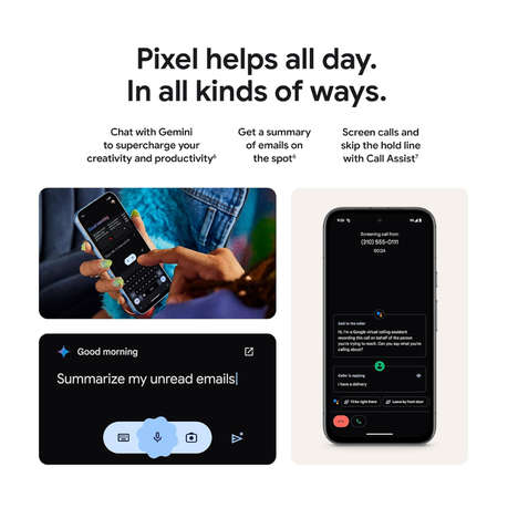 Google Pixel 8A 128GB/8GB (Black) + Google Pixel Buds Pro