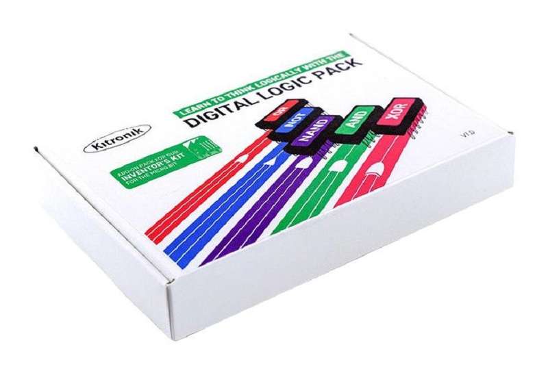 Kitronik (5653) Digital Logic Pack, Microsoft MakeCode, Python