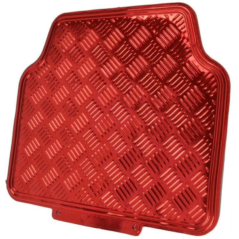 Metallic Car Mat Set - 4 Piece Set