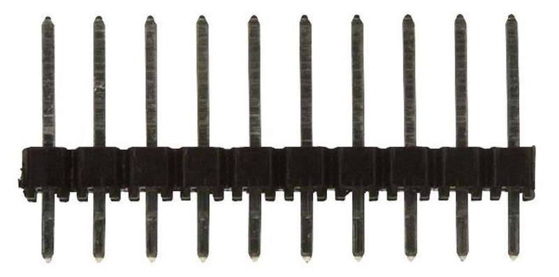 Molex (90120-0130) Pin Header, Wire-to-Board, 2.54 mm, 1 Rows, 10 Contacts,
