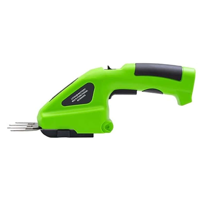 Dual-purpose rechargeable  electric fence shears