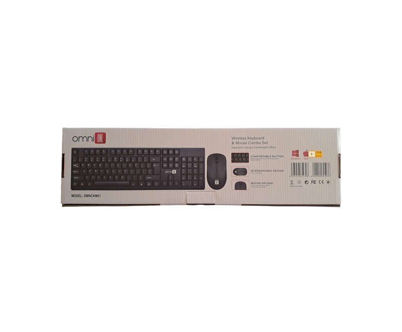 KEYBOARD AND MOUSE WIRELESS OMNI ONE