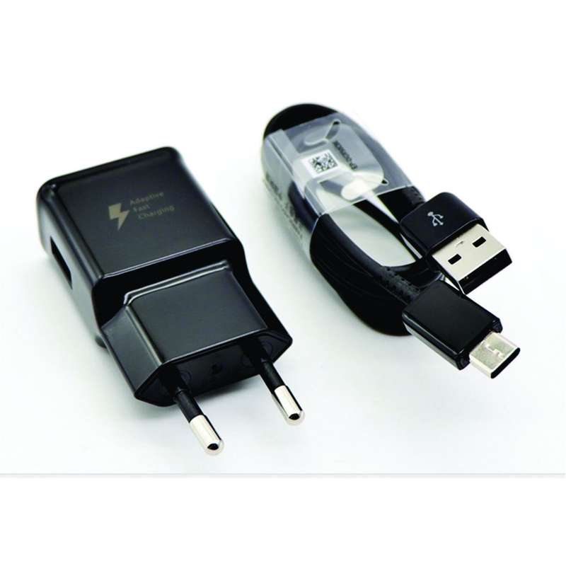 Adaptive Type C/USB C Fast Charger for All Type-C  Phone  - Black