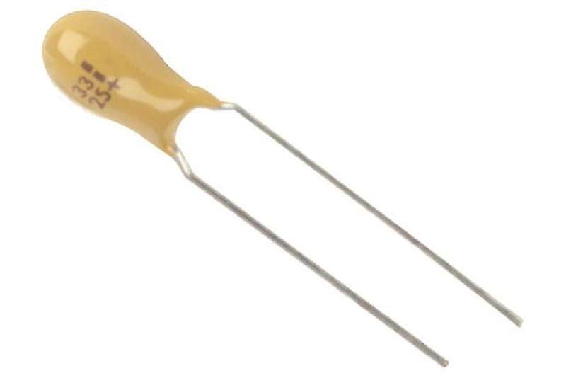 Multicomp Pro (MCCB0J476M2DCB) Tantalum Capacitor, 47 µF, 6.3 V, ± 20%
